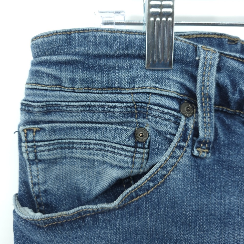 Mavi Zach Straight Leg Jeans Mens 38x32 Blue Denim Cotton Blend Comfort Stretch - Picture 4 of 12